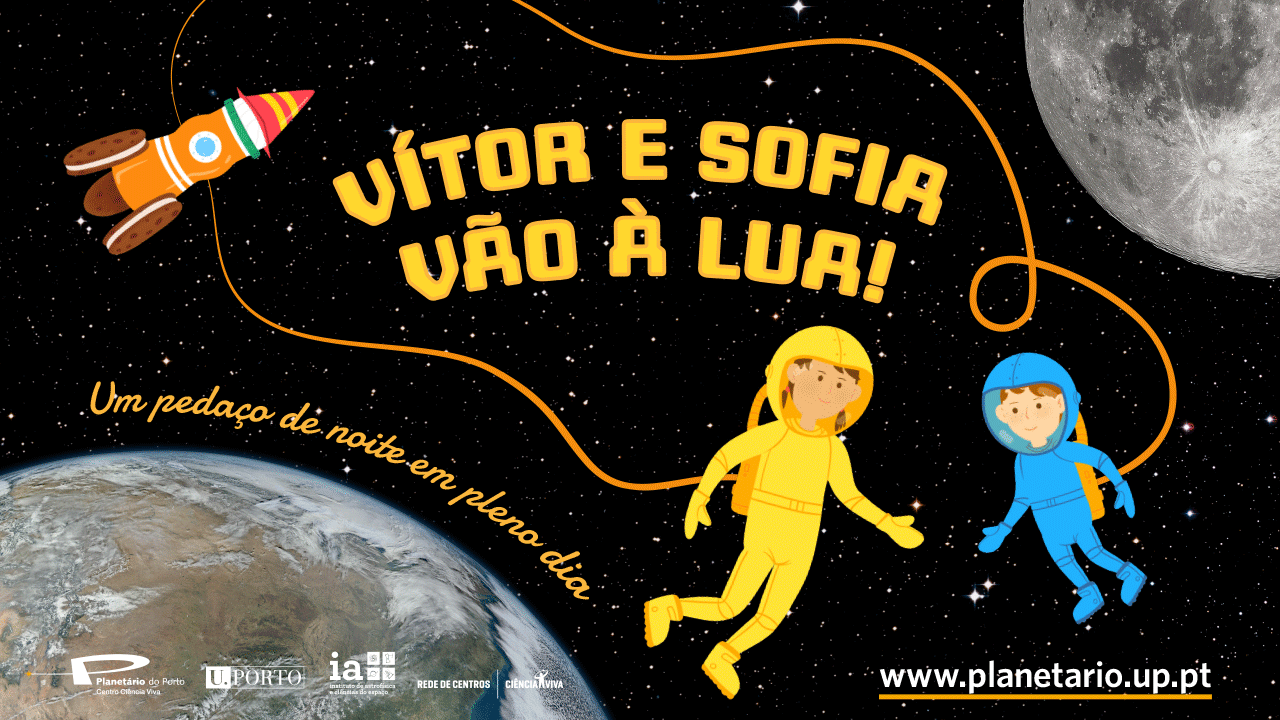 vitor e sofia vao  lua_cartaz