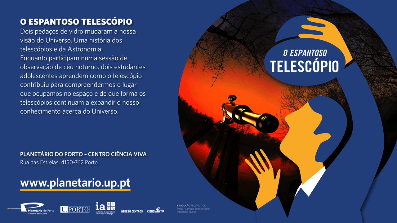 Cartaz O Espantoso Telescópio
