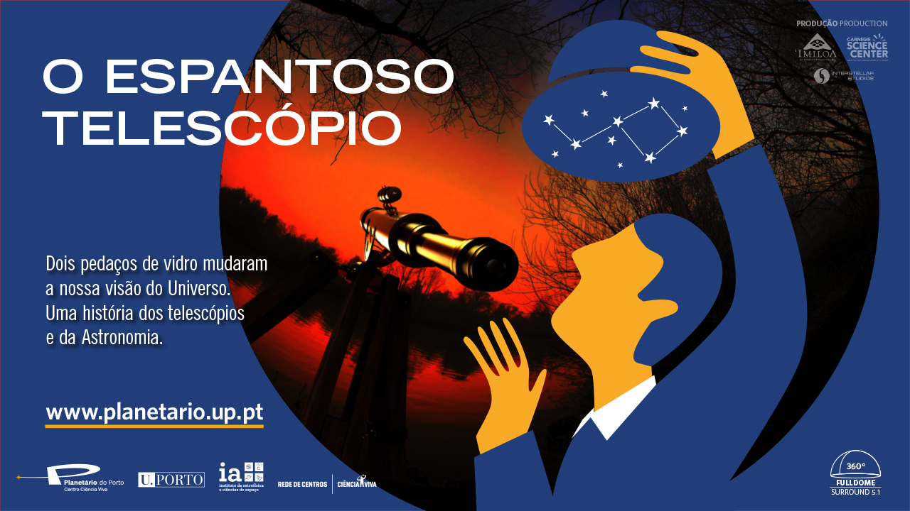 Cartaz O Espantoso Telescópio